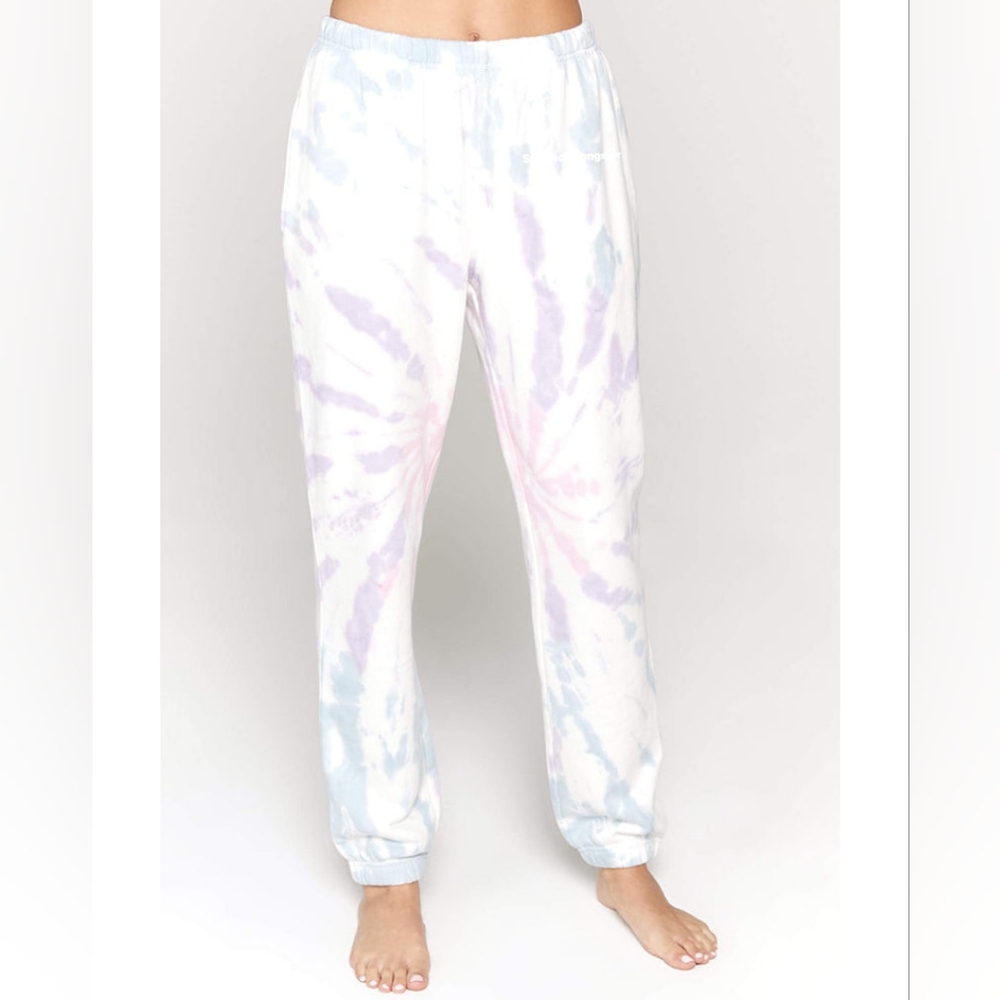 🫟 Spirutual Gangster Laguna Joggers Pastel Swirl Tie Dye